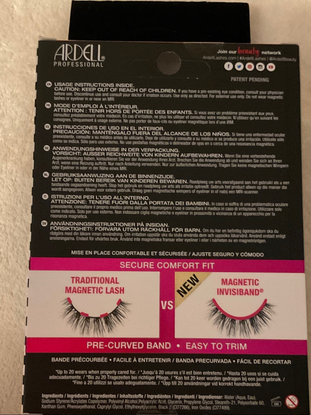Ardell Magnetic Mega Liner & Lash Kit - Black - Picture 3 of 3